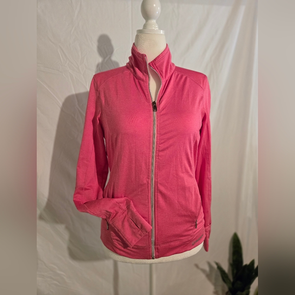 Women's Pink Zip-Up Jacket